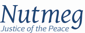 Nutmeg Justice of the Peace logo