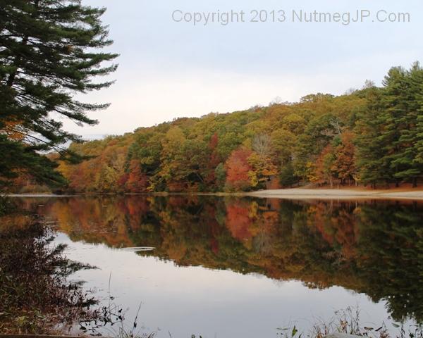 Chatfield Hollow State Park in the fall.
